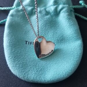 Tiffany & Co. Cutout Heart Necklace